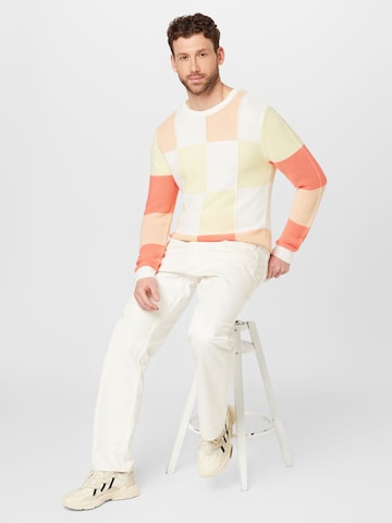 COLOURS & SONS Pullover i blandingsfarvet