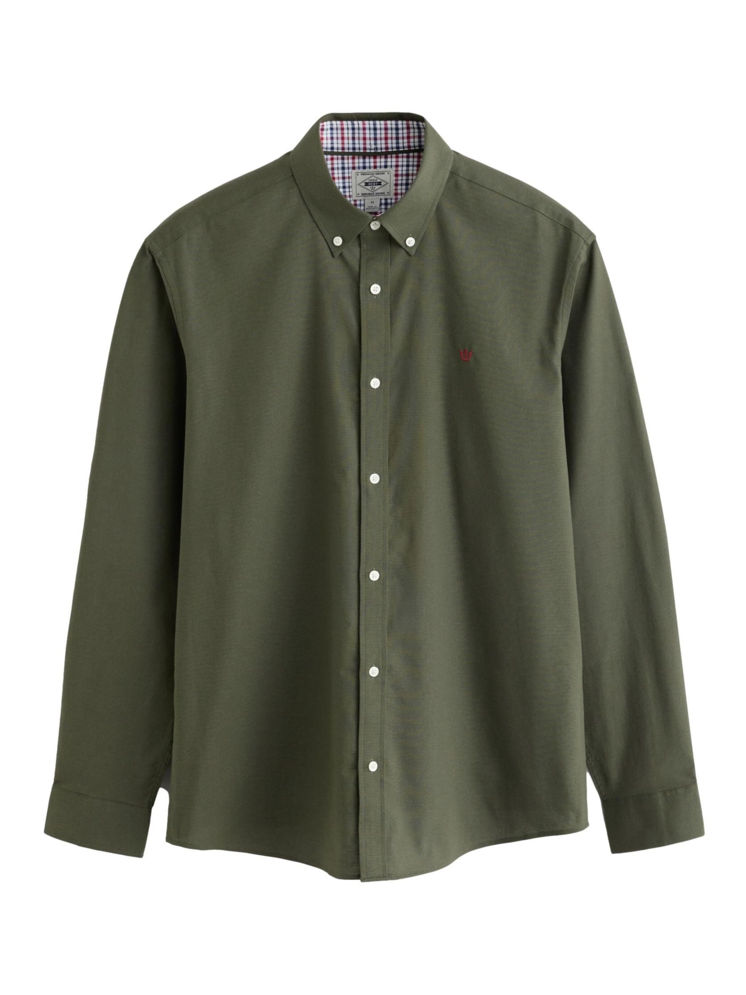 Next Klasický střih Košile – zelená: přední strana