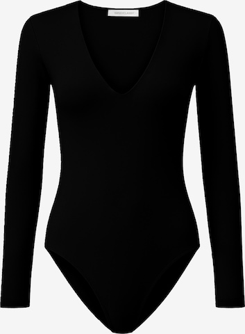 SASSYCLASSY Shirtbody in Schwarz: Vorderseite