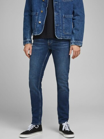 JACK & JONES Slimfit Jeans 'GLENN' in Blau