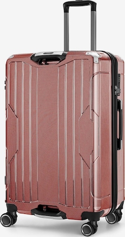 4FLY Trolley 'Carbo' in Pink: Vorderseite