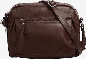 Samantha Look Crossbody Bag in Brown: front