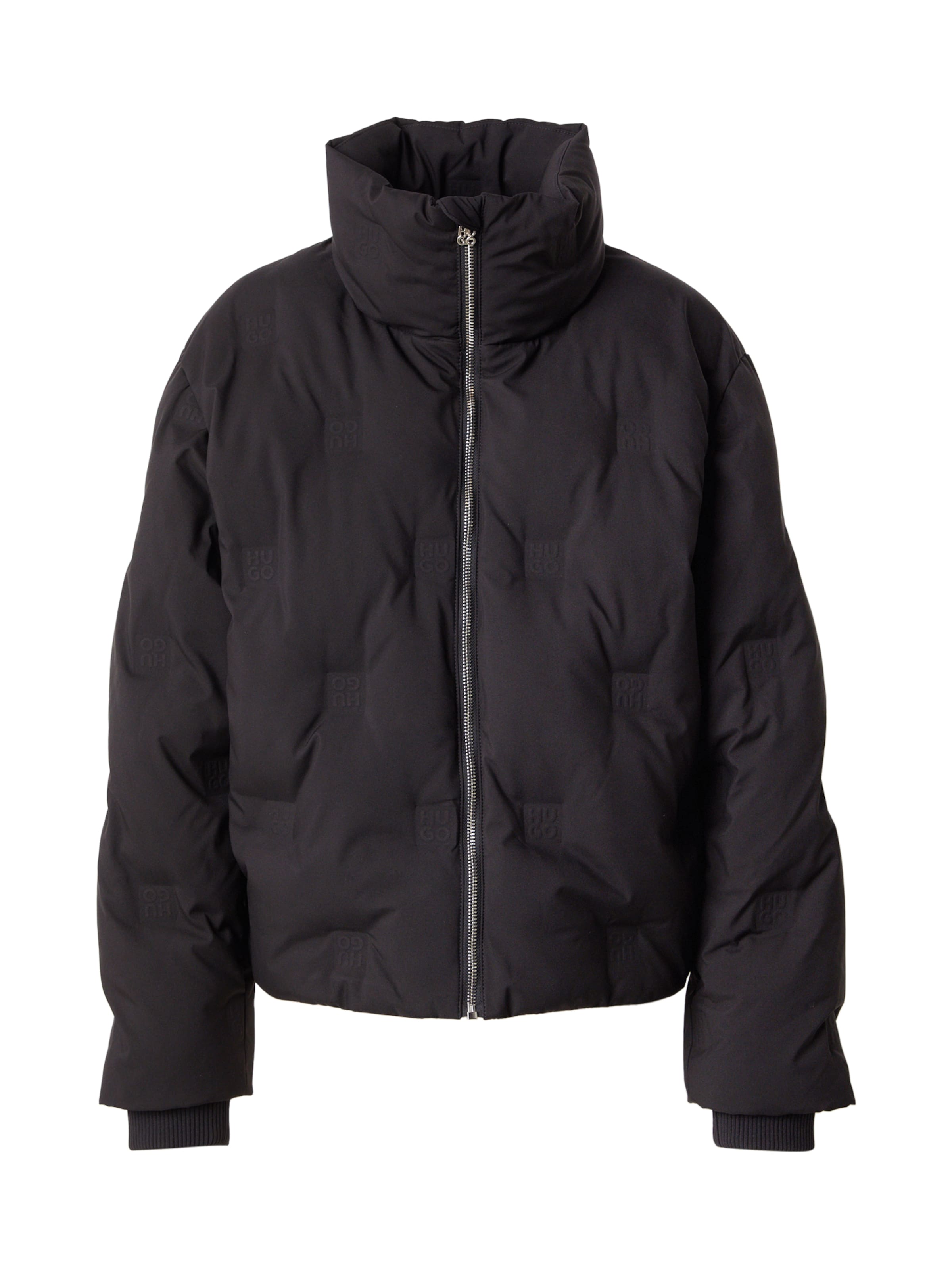 HUGO Kevad-sügisjope 'Farinella 2', värv must: eest vaates