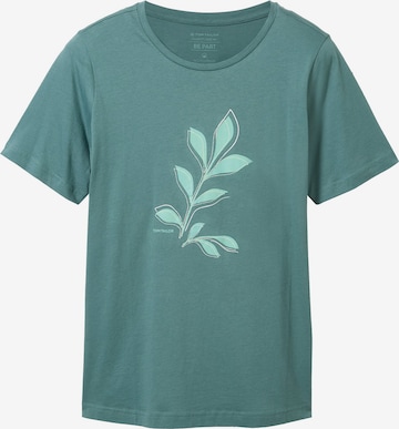 T-shirt Tom Tailor Women + en vert : devant