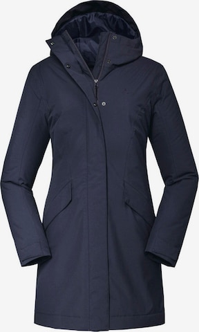 Schöffel Outdoor Jacket in Blue: front