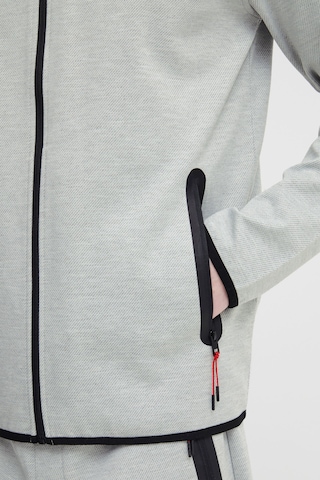 !Solid Zip-Up Hoodie 'Sdvidit' in Grey