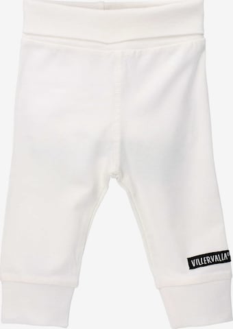 Villervalla Slim fit Pants in White: front