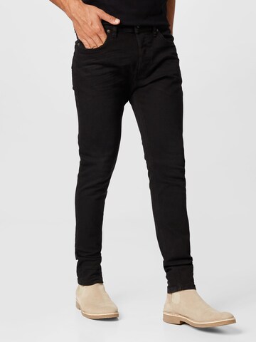 DIESEL Slim fit Jeans 'LUSTER' in Black: front