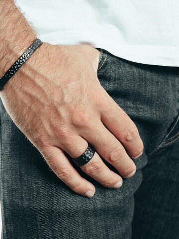 Akitsune Armband 'Terra' in Schwarz