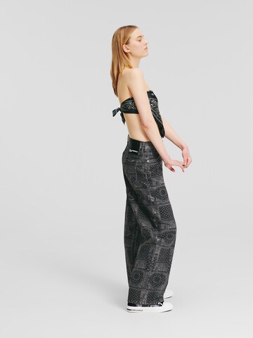 Loosefit Jeans di KARL LAGERFELD JEANS in nero
