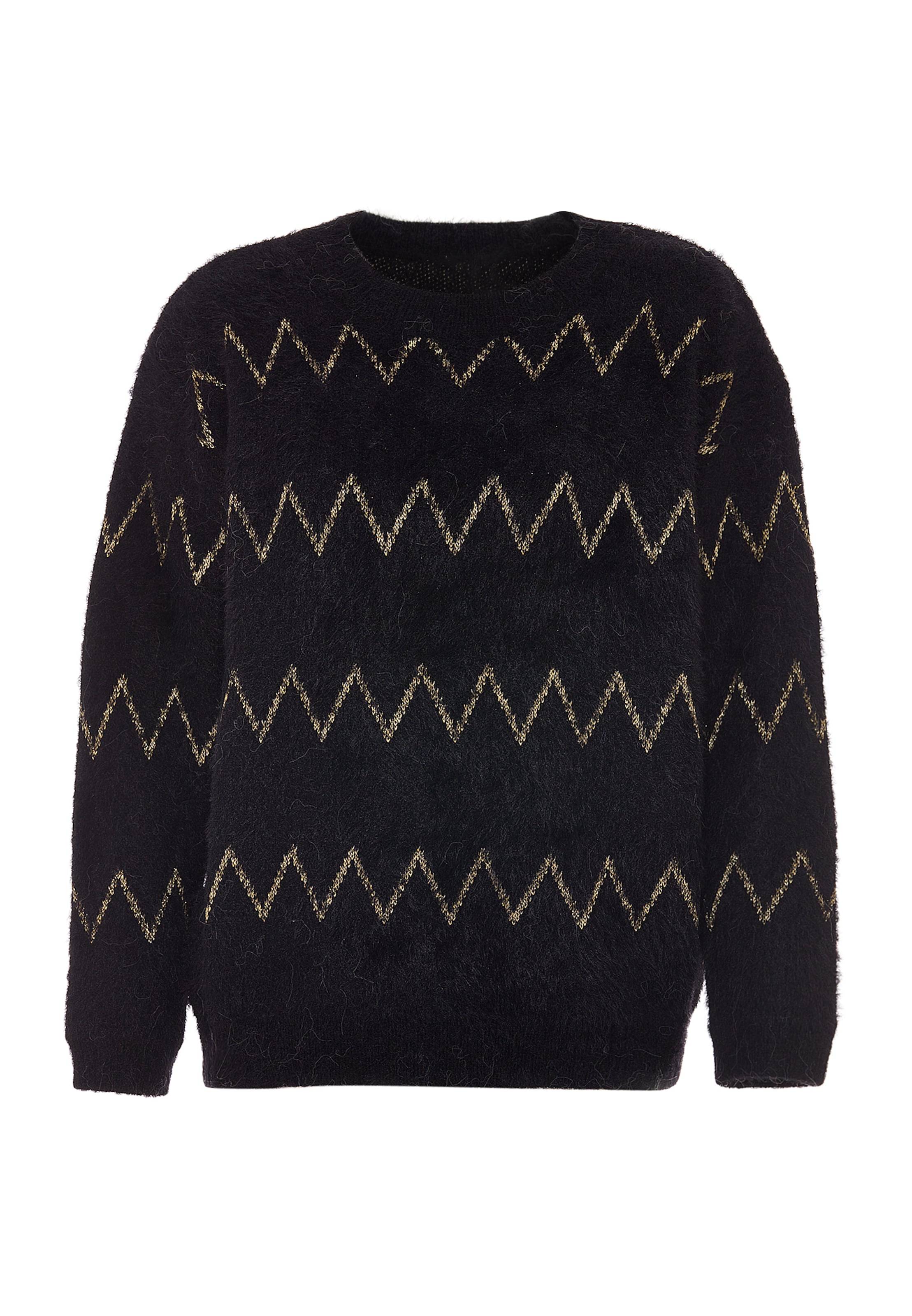ebeeza Sweater in Black: front