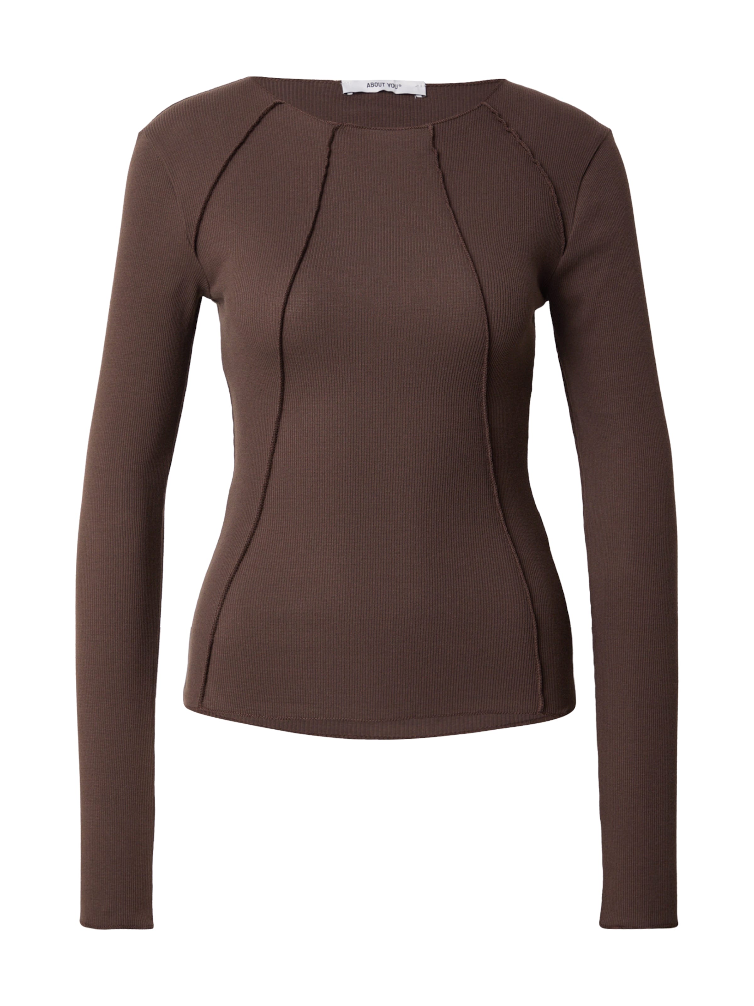 ABOUT YOU Тениска 'Marlies' в кафяво: отпред