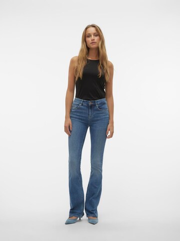 VERO MODA Bootcut Džínsy 'Flash' - Modrá