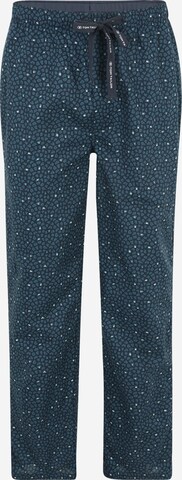 TOM TAILOR Панталон пижама в синьо: отпред