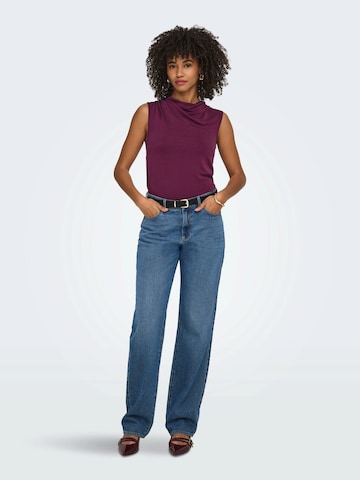 purpurinė ONLY Palaidinė be rankovių 'ONLHANNAH'