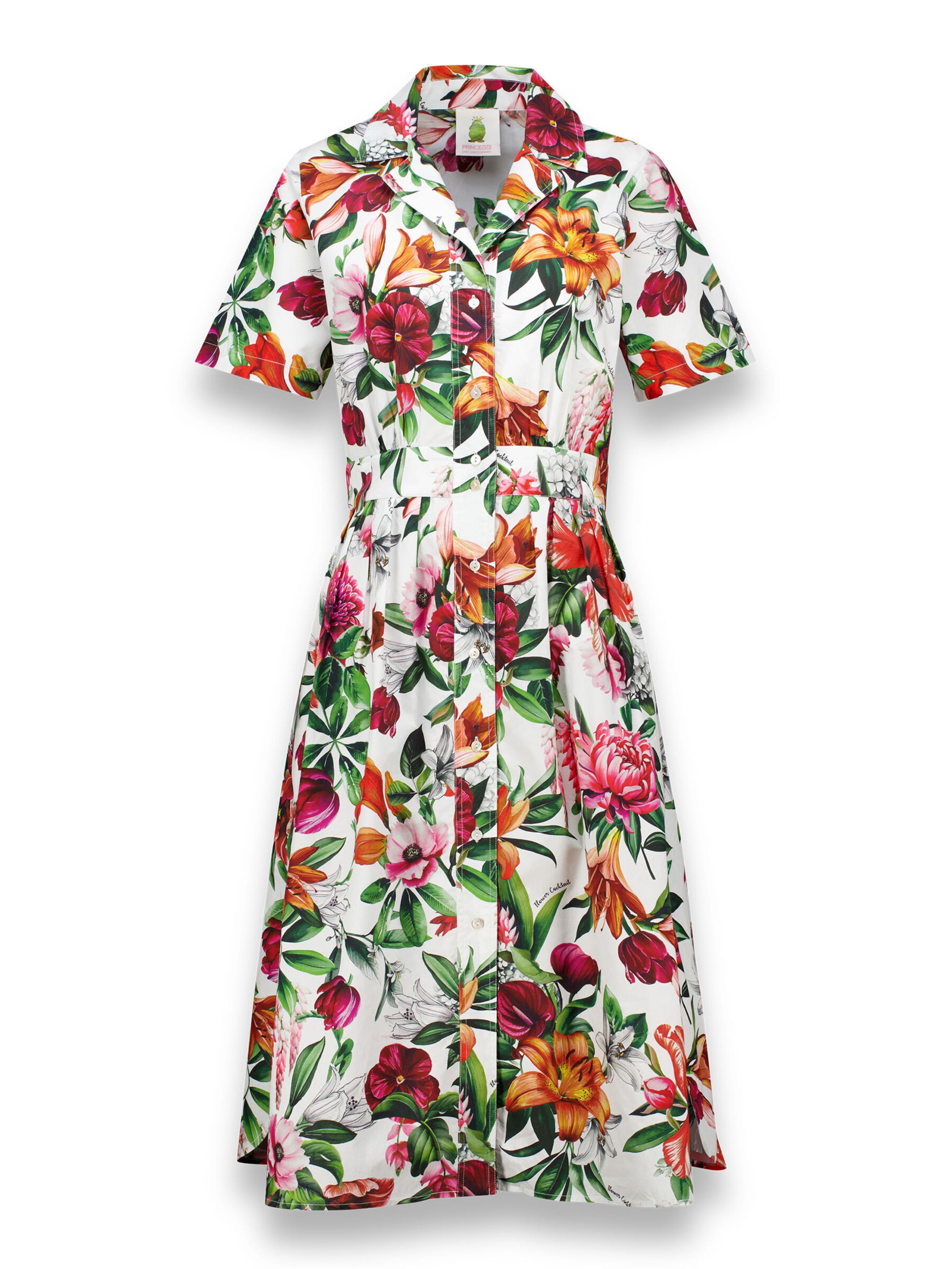 PRINCESS GOES HOLLYWOOD Robe-chemise en 34 en vert / rose / rouge / blanc, Vue avec produit