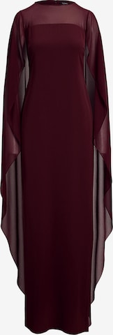 Lauren Ralph Lauren - Vestido de festa em vermelho: frente