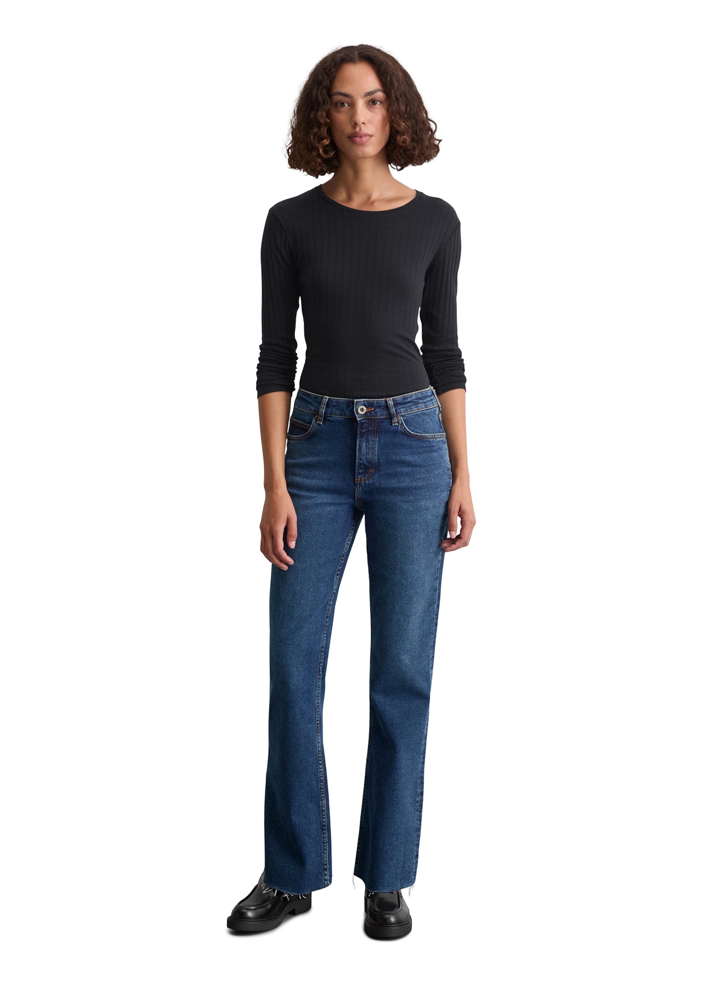 Marc O'Polo Flared Jeans in Blauw