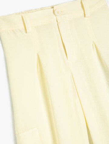 Koton Wide leg Broek in Beige