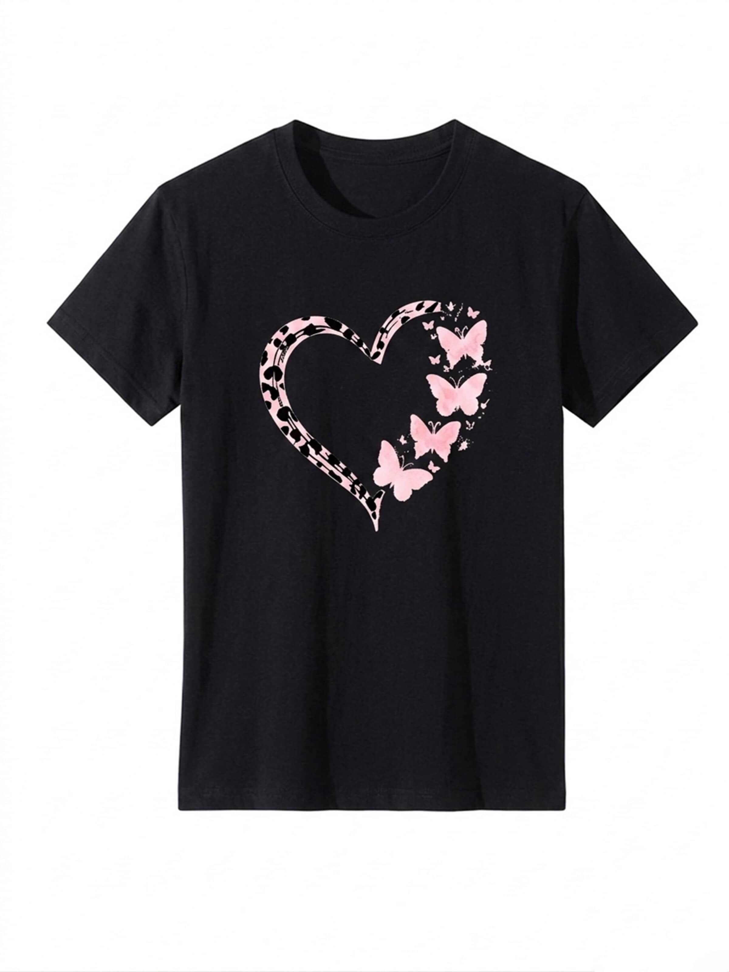 LapaPlus Shirt 'Summer' in Zwart: voorkant