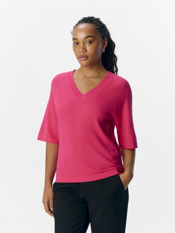 OBJECT Sweater 'OBJThess' in Pink: front