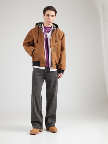 purpurinė NAPAPIJRI Marškinėliai 'S-LODESTAR'