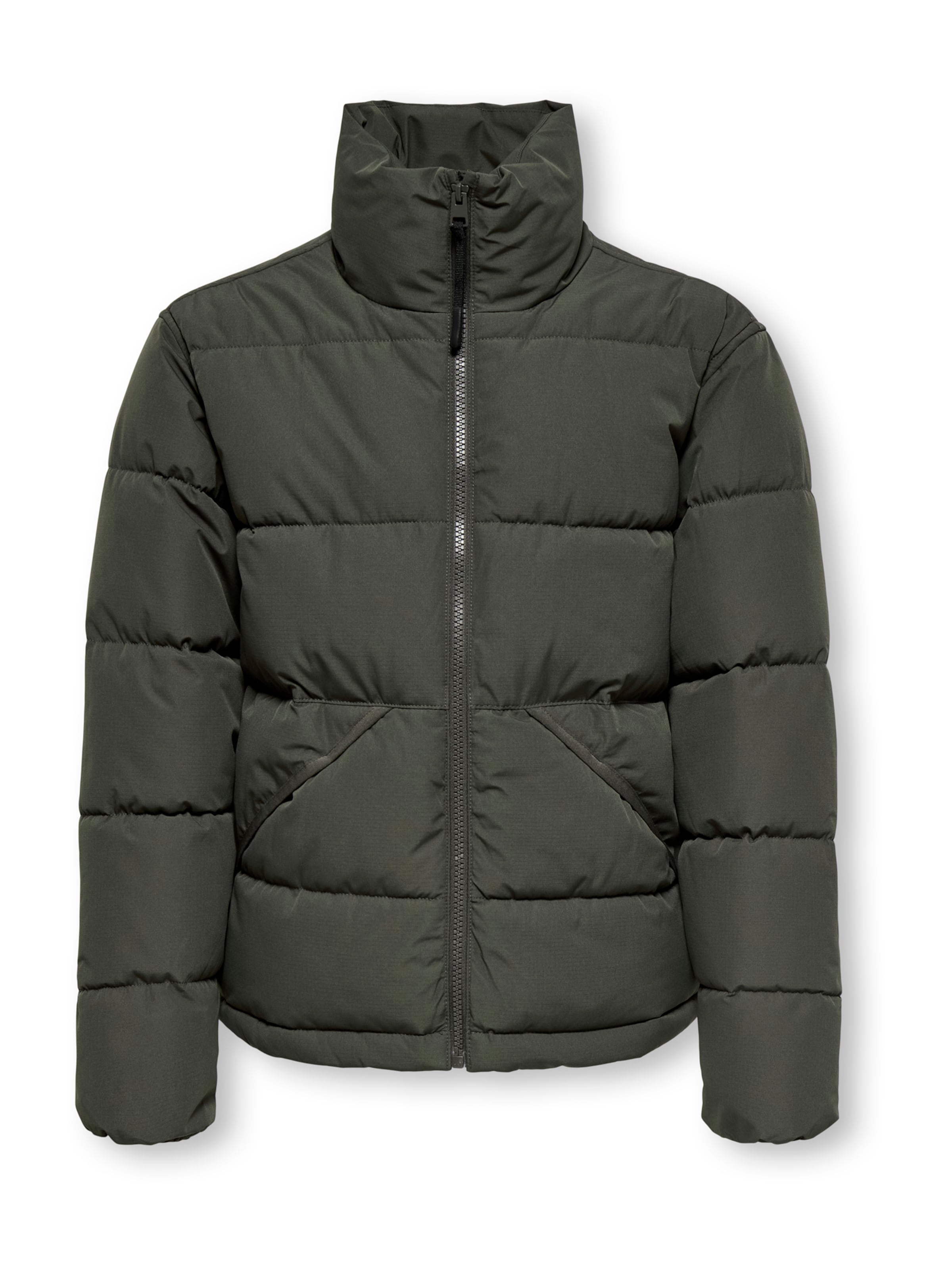 Only & Sons Junior Демисезонная куртка в Серый: спереди