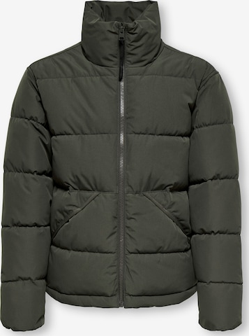 Only & Sons Junior Демисезонная куртка в Серый: спереди