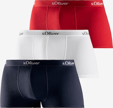 s.Oliver Boxershorts i röd: framsida