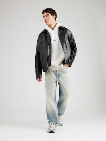 Sweat-shirt 'Nazardo' HUGO en blanc