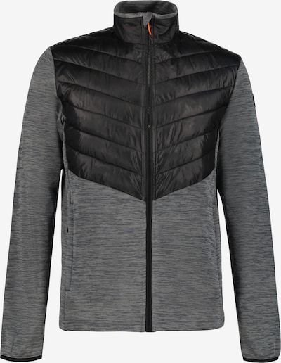 ICEPEAK Funktionele fleece-jas 'PECOS' in de kleur Donkergrijs / Zwart, Productweergave