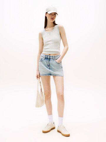 Tommy Jeans Topp 'ESSENTIAL', värv roheline