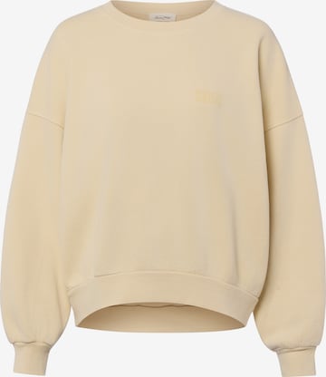 AMERICAN VINTAGE Sweatshirt 'Jitbay' in Gelb: Vorderseite
