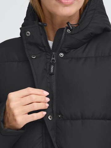 Cappotto invernale ' OXMINNA LONG ' di Oxmo in nero