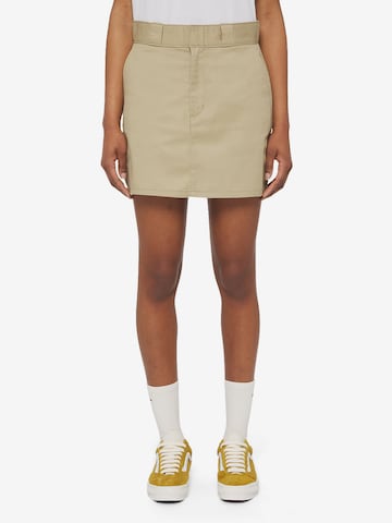 DICKIES Rok in Beige: voorkant