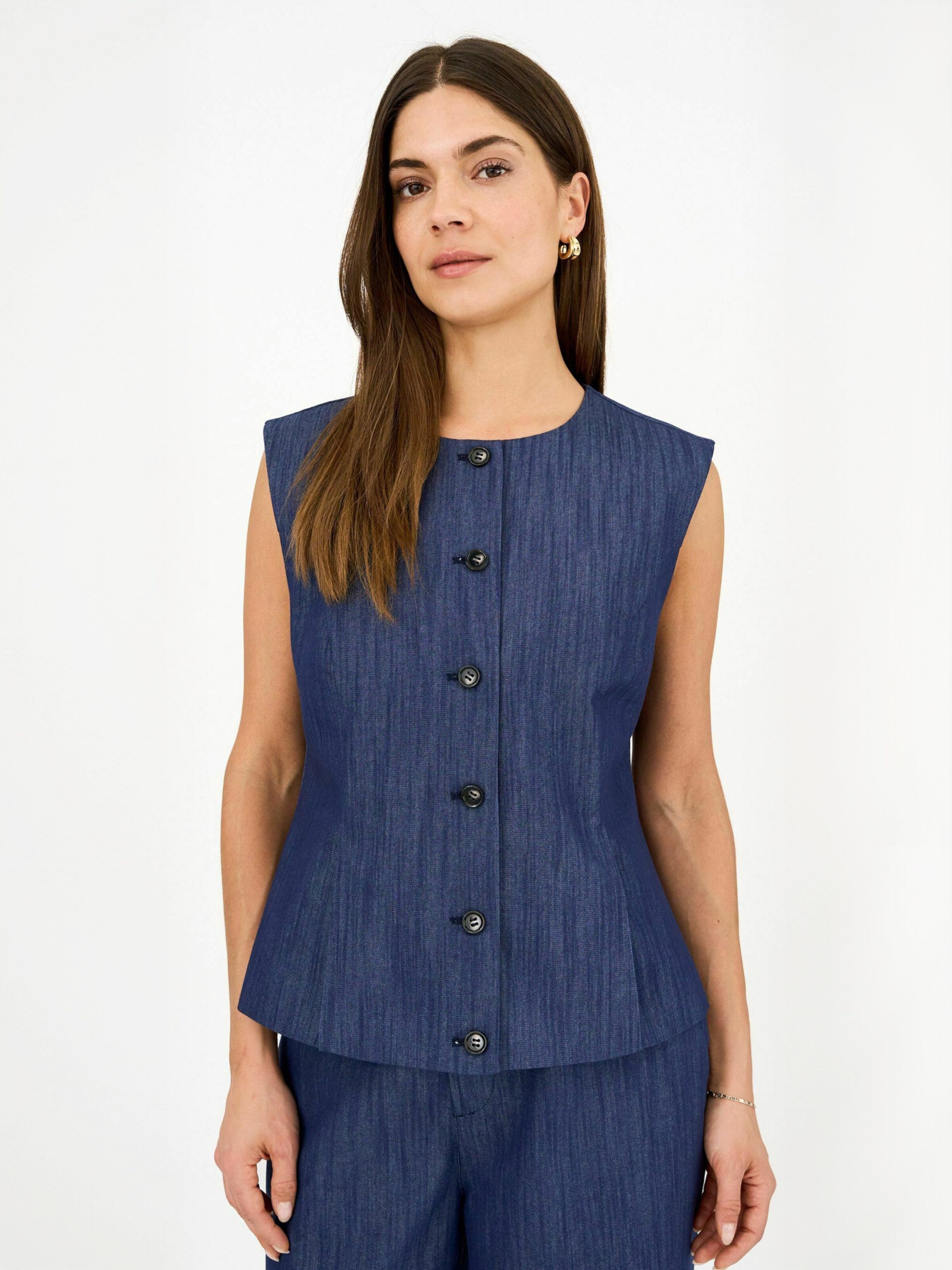Gilet ' PD-Aika ' Pieszak en bleu : devant