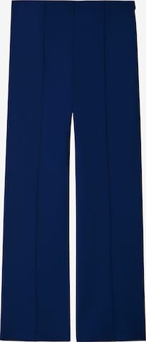 Adolfo Dominguez Flared Trousers in Blue: front