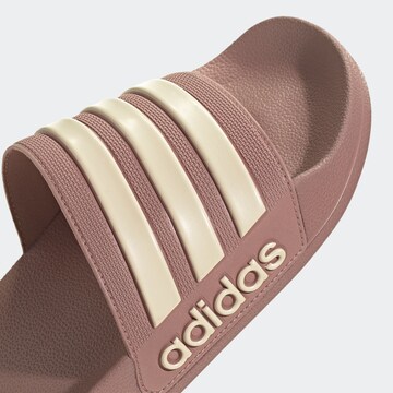 ADIDAS SPORTSWEAR Badeschuh 'Adilette' in Braun