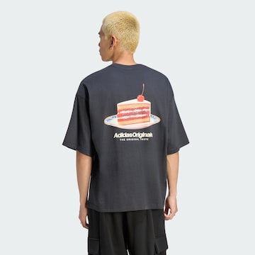 T-Shirt 'Cake' ADIDAS ORIGINALS en gris : devant