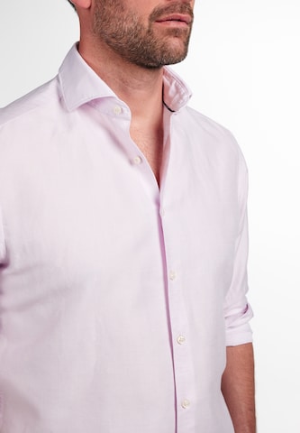 ETERNA Regular fit Button Up Shirt in Pink