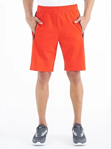 Regular Pantalon Tommy Life en orange : devant