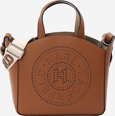 Rankinė iš Karl Lagerfeld, spalva – ruda (konjako), Prekių apžvalga