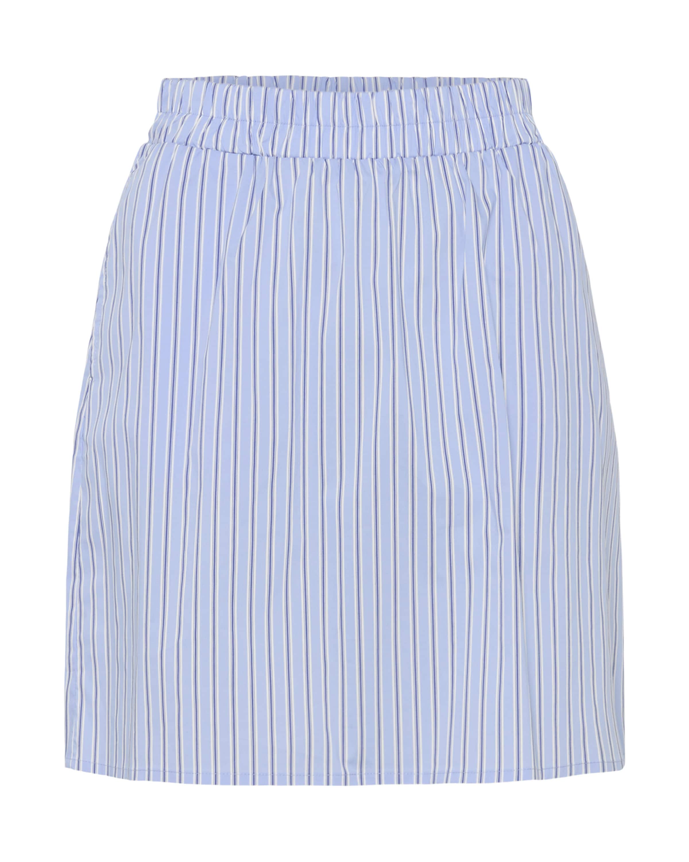 CULTURE Jupe 'Gus' en 40 en bleu / gris / blanc, Vue avec produit