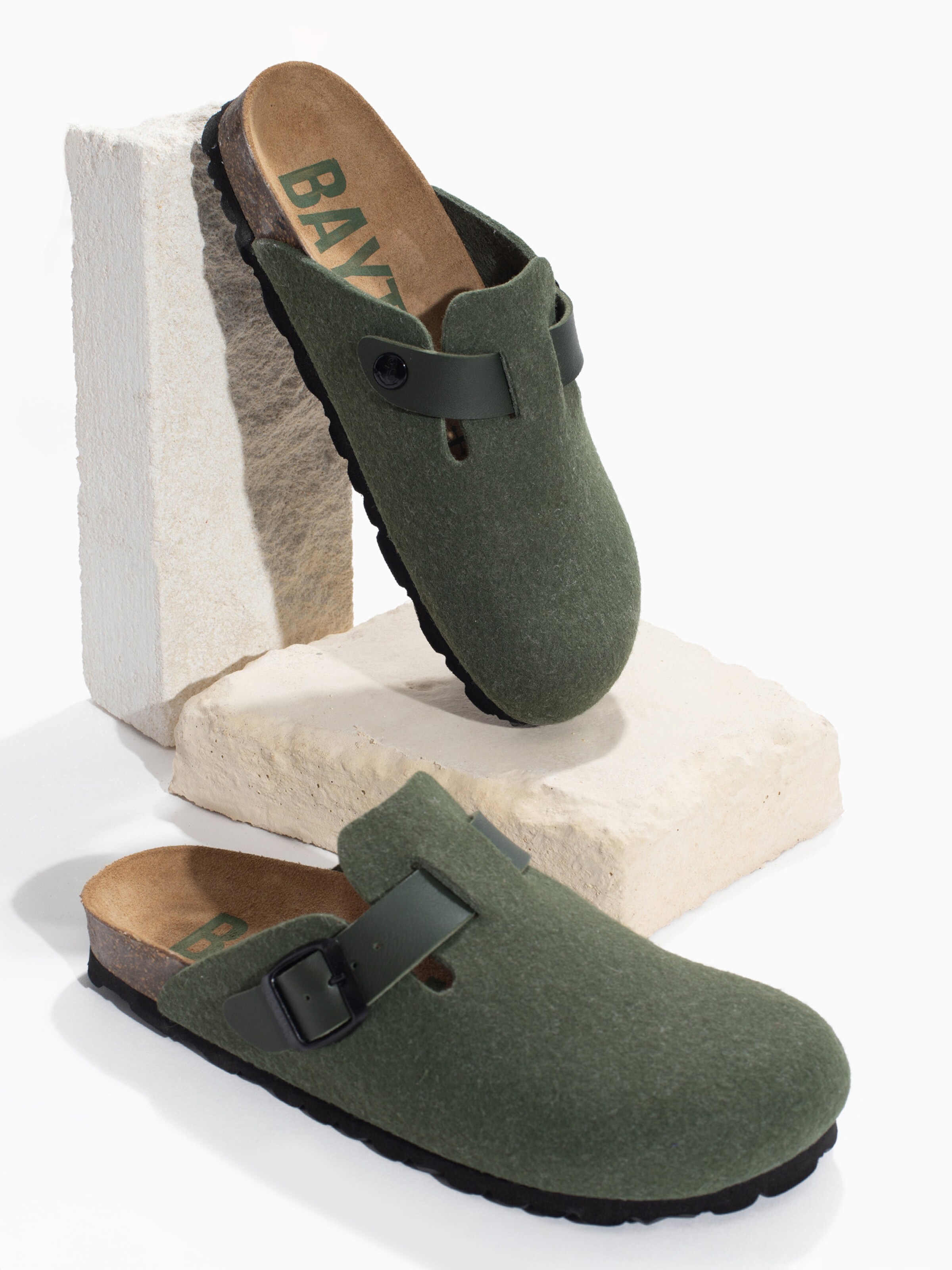 Bayton Kapcie 'Mook' w kolorze zielony