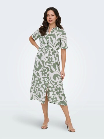 ONLY Košilové šaty 'ONLPERI' – zelená