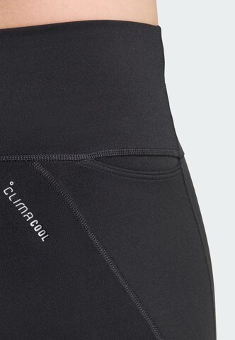 ADIDAS PERFORMANCE Skinny Sportbroek 'Essentials' in Zwart