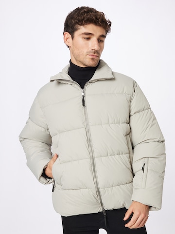 minimum Between-season jacket 'LONNO' in Grey: front