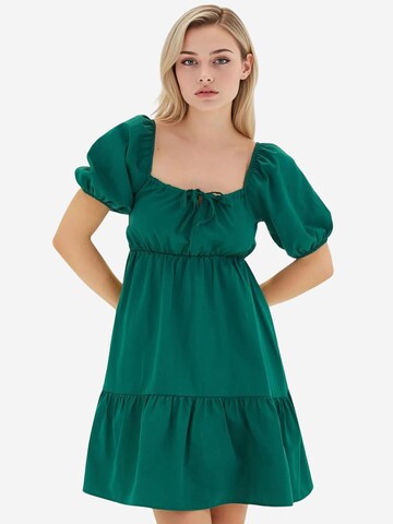 Bigdart Jurk in Groen