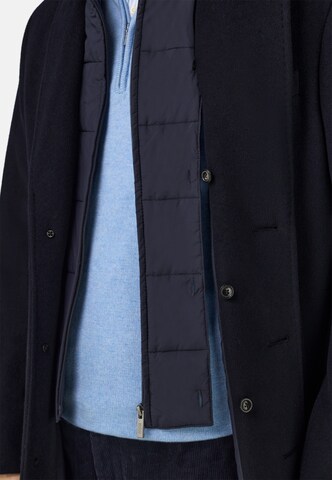 Boggi Milano Between-seasons coat in Blue