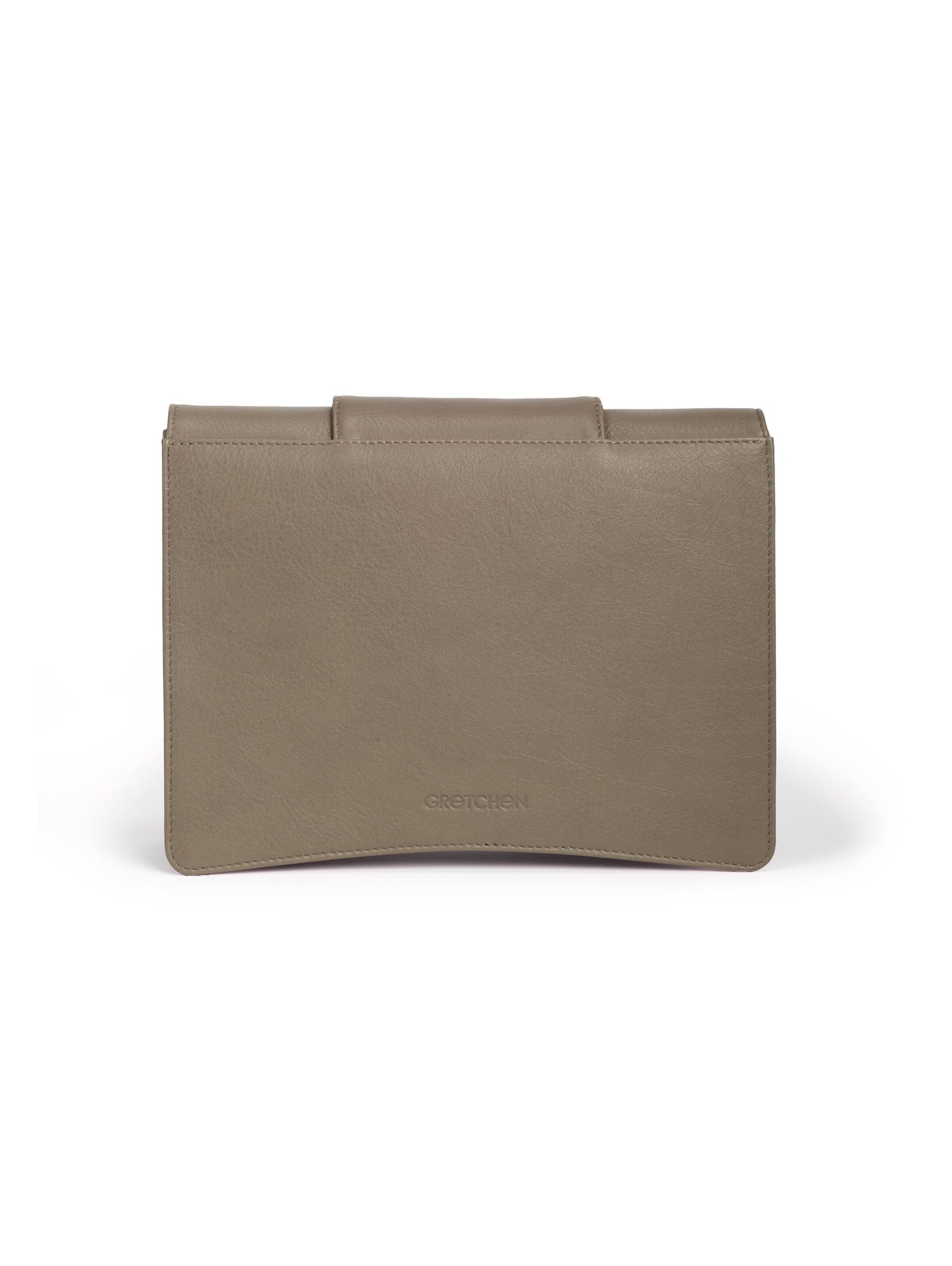Gretchen Clutch 'Oyster Three' in Grau